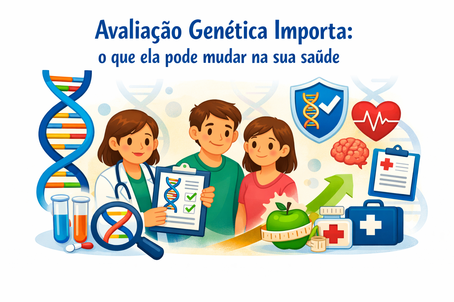 Por que a Avaliação Genética Importa: o que ela pode mudar na sua saúde