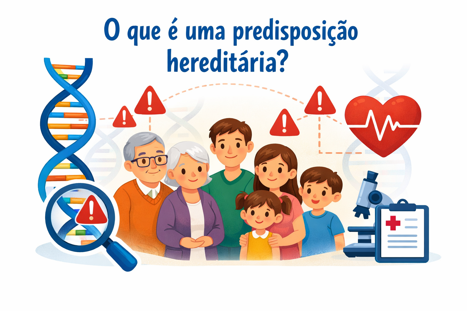 Predisposição Hereditária ao Câncer: Quando a Suspeitar de Câncer Hereditário?