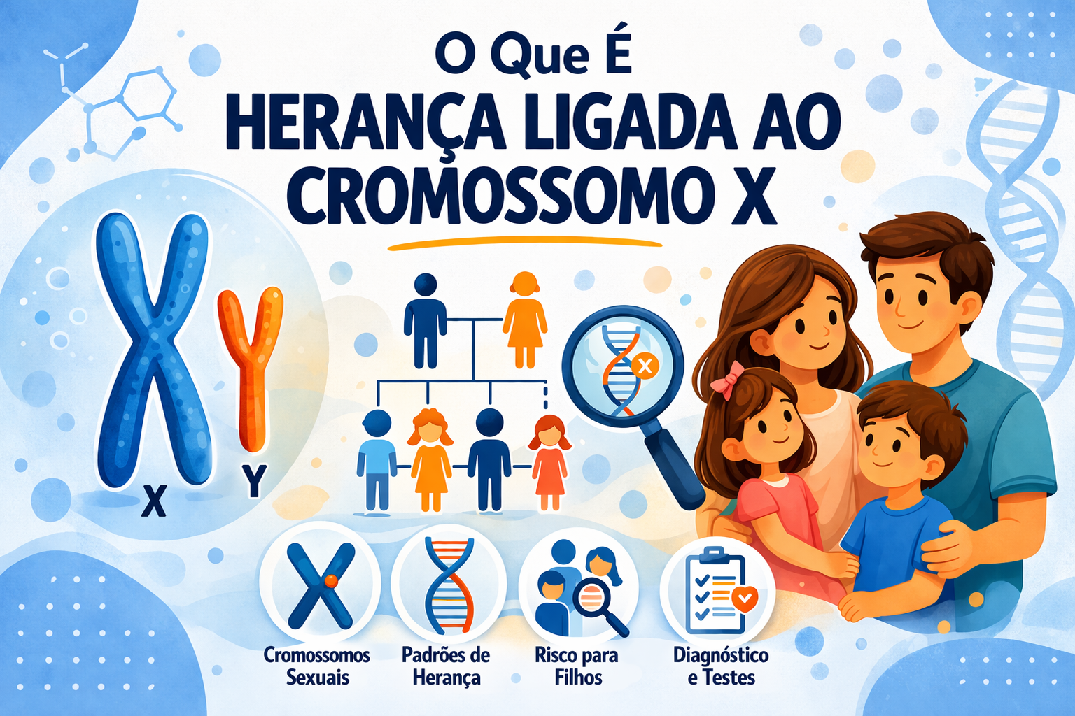 O Que É Herança Ligada ao Cromossomo X