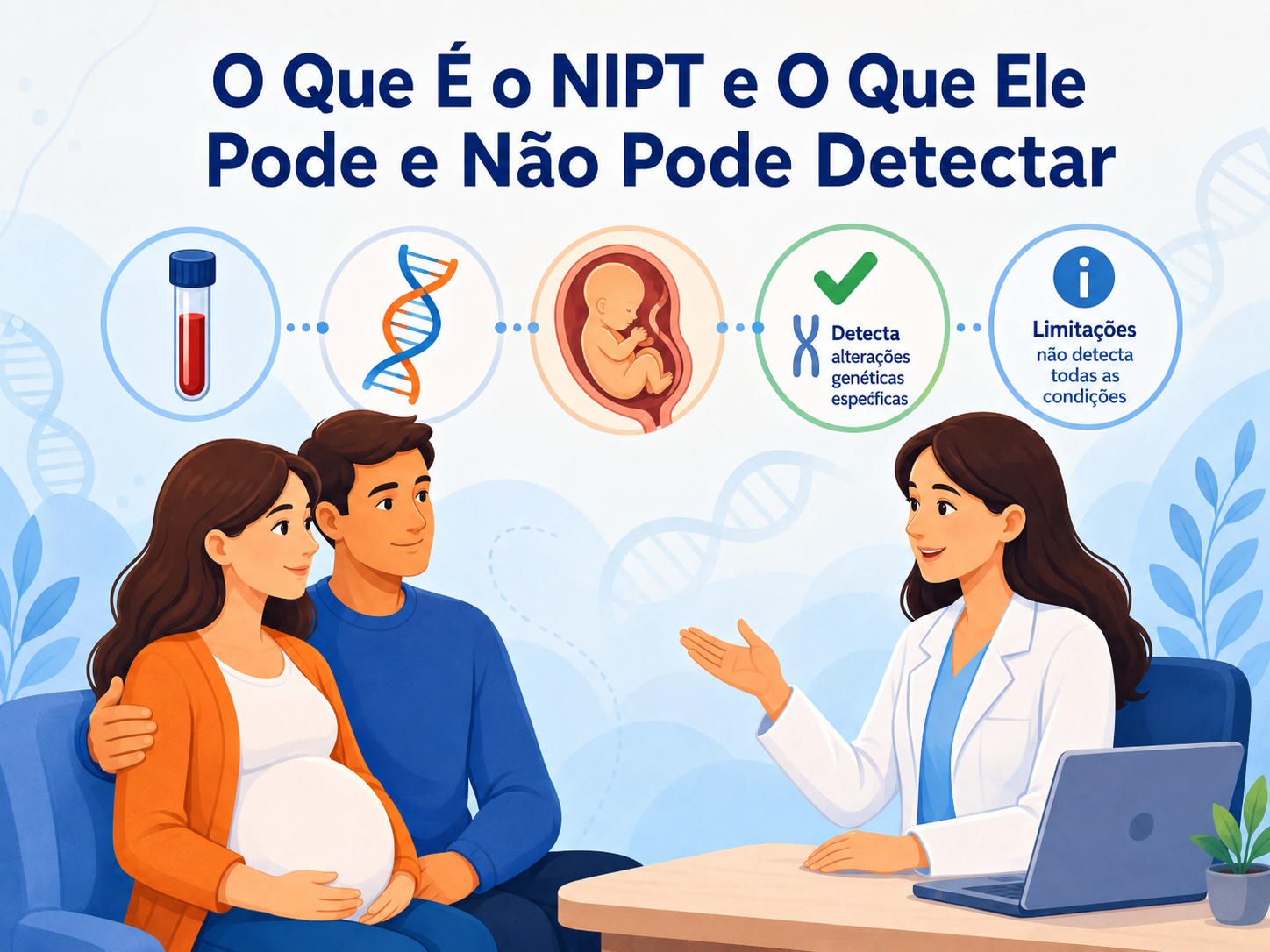 O Que É o NIPT e O Que Ele Pode e Não Pode Detectar